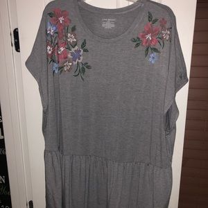 Lane Bryant Peplum Top